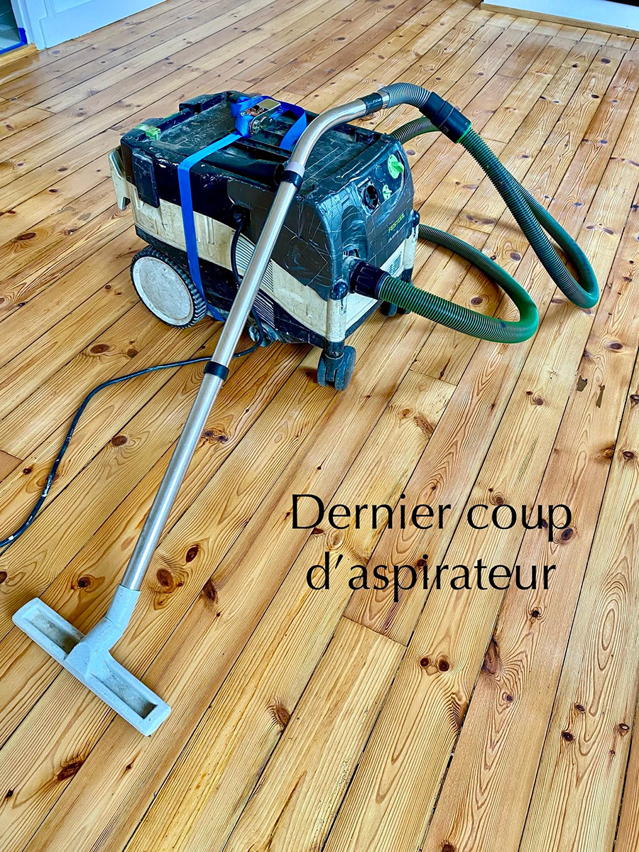 Dernier coup d'aspirateur